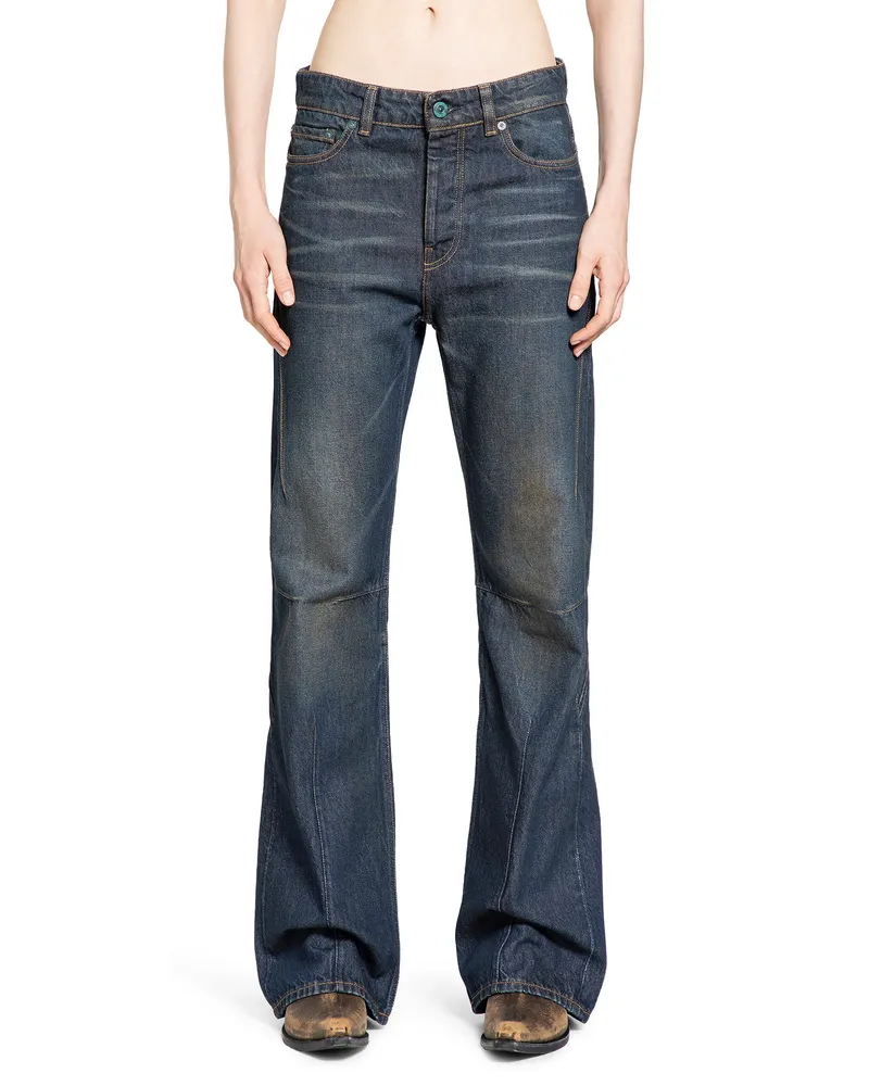 Our Legacy Moto Cut Jeans Blue