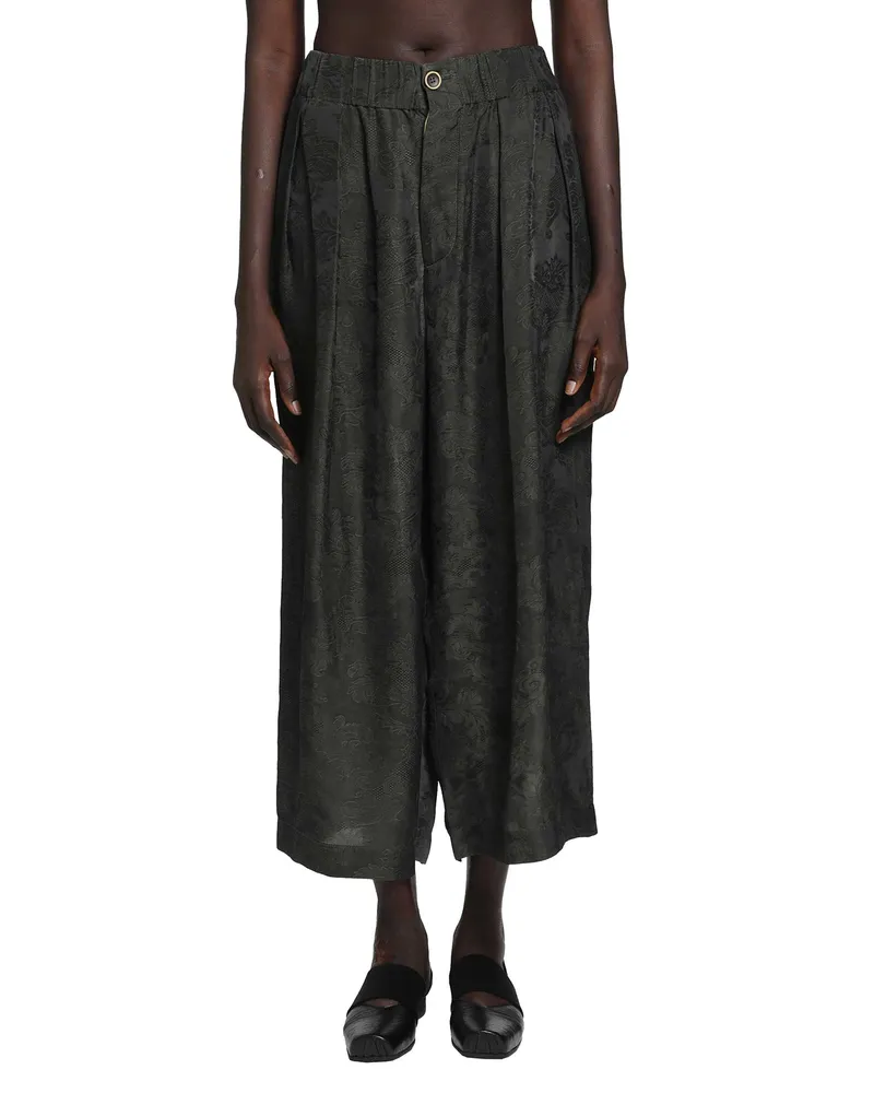 Uma Wang Poetic Pants Green