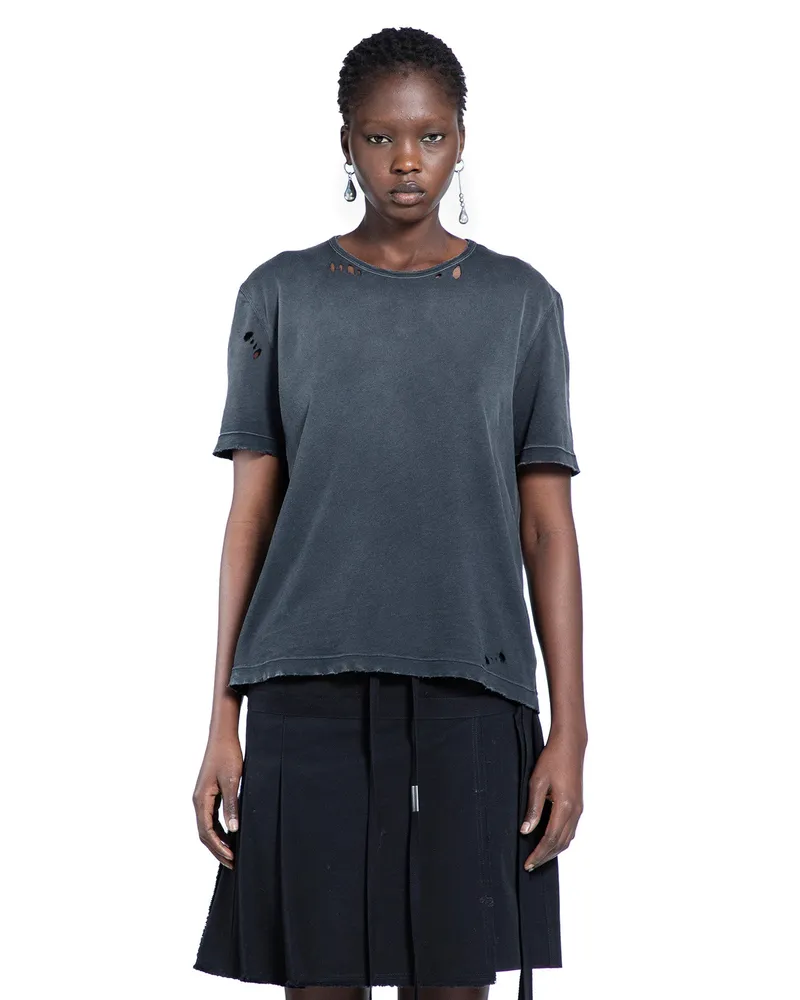 Ann Demeulemeester Fanie Standard T-Shirt Black
