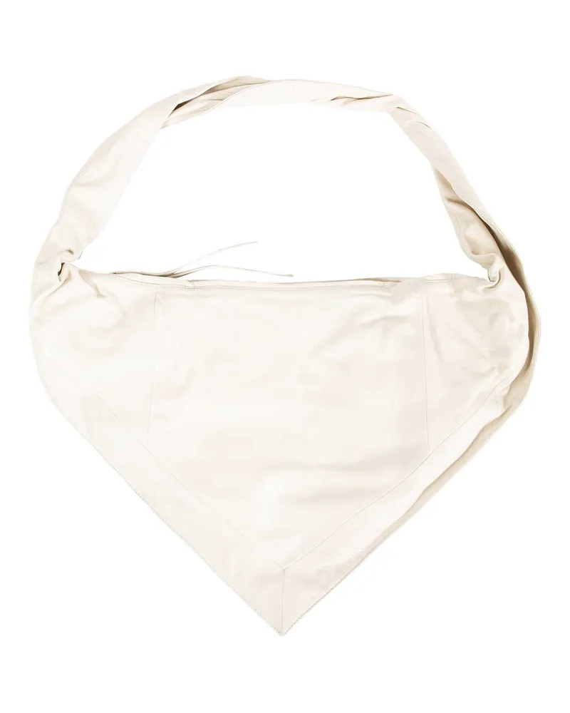 Christophe Lemaire Scarf Bag Small Off-white