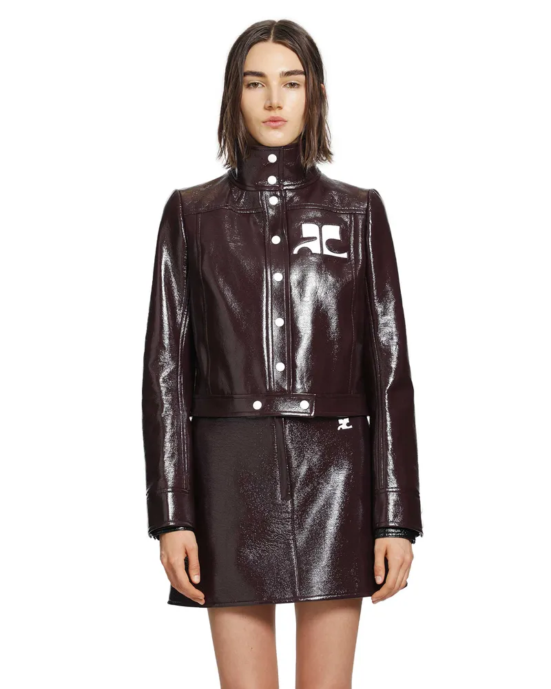 Courrèges Vinyle Reedition Jacket Red