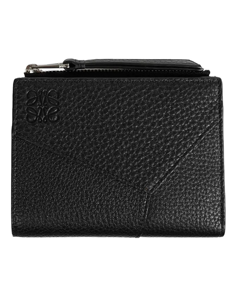 Loewe Puzzle Edge Bifold Coin Wallet Black