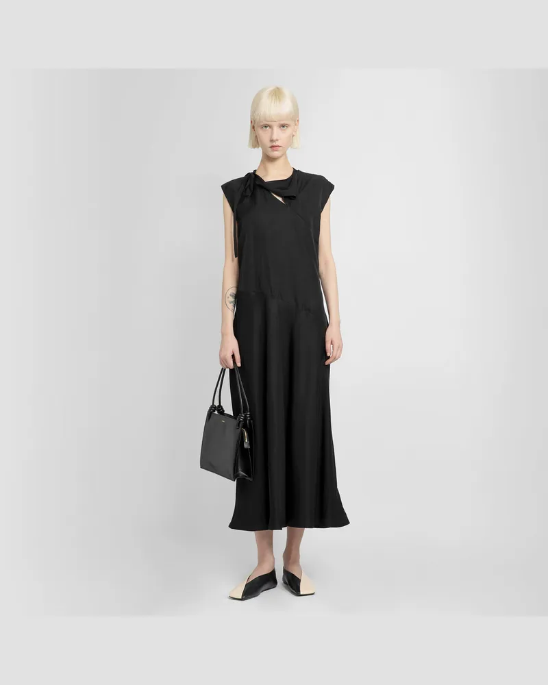 Jil Sander Sleeveless Dress Black