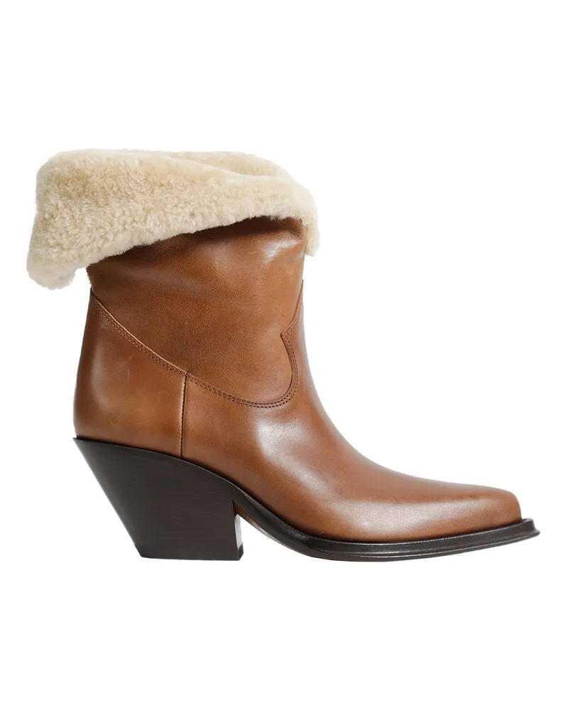 Chloé Azelan Westen Boots Brown