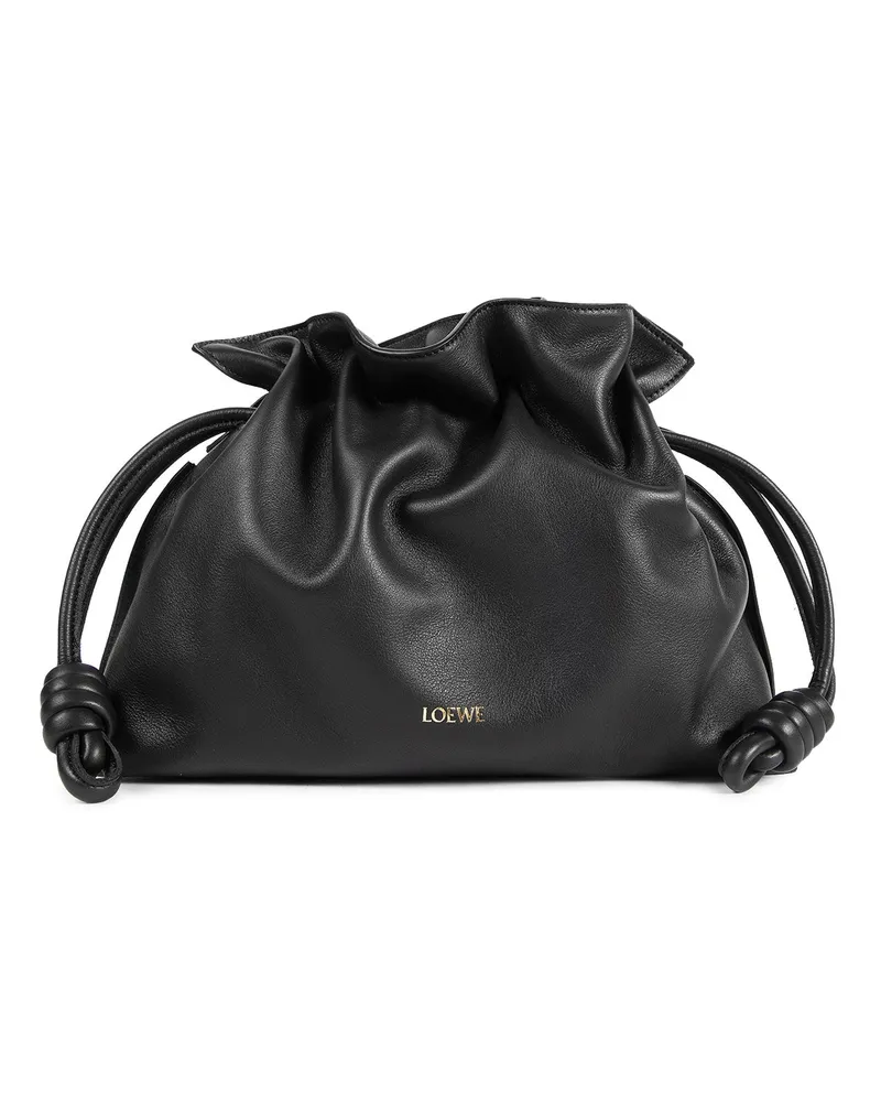 Loewe Medium Flamenco Clutch Black