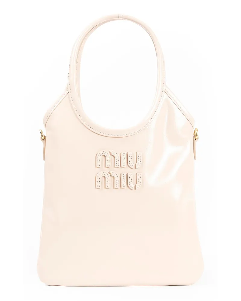 Miu Miu IVY Leather Handbag Pink