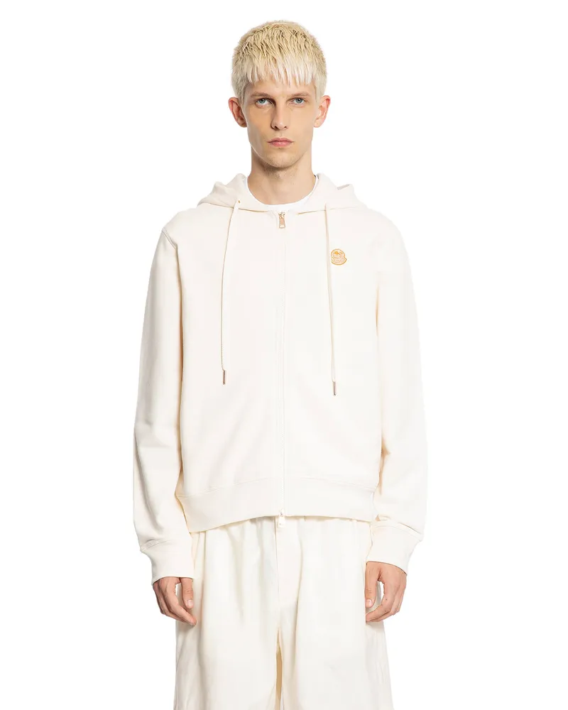 Moncler Gilga Farm Collaboration Zip-Up Hoodie Off-white