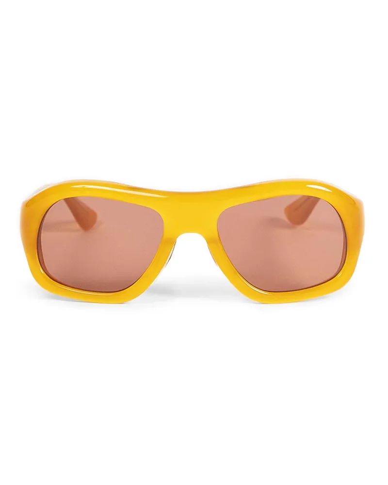 Port Tanger Gray Sunglasses Yellow