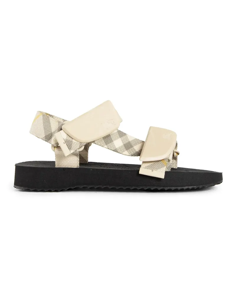 Burberry Check Trek Sandals Beige