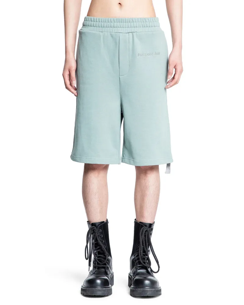 OAMC Peacemaker Loose Fit Sweatshort Green