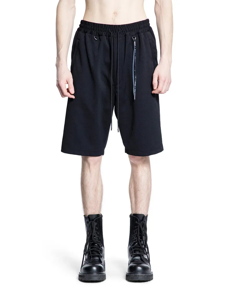 Mastermind World MAN BLACK SHORTS & SKIRTS Black