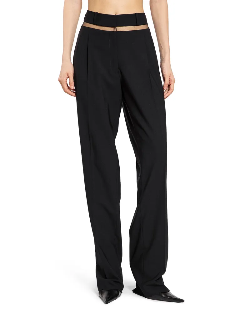 Nensi Dojaka Anuk Tailored Trousers Black