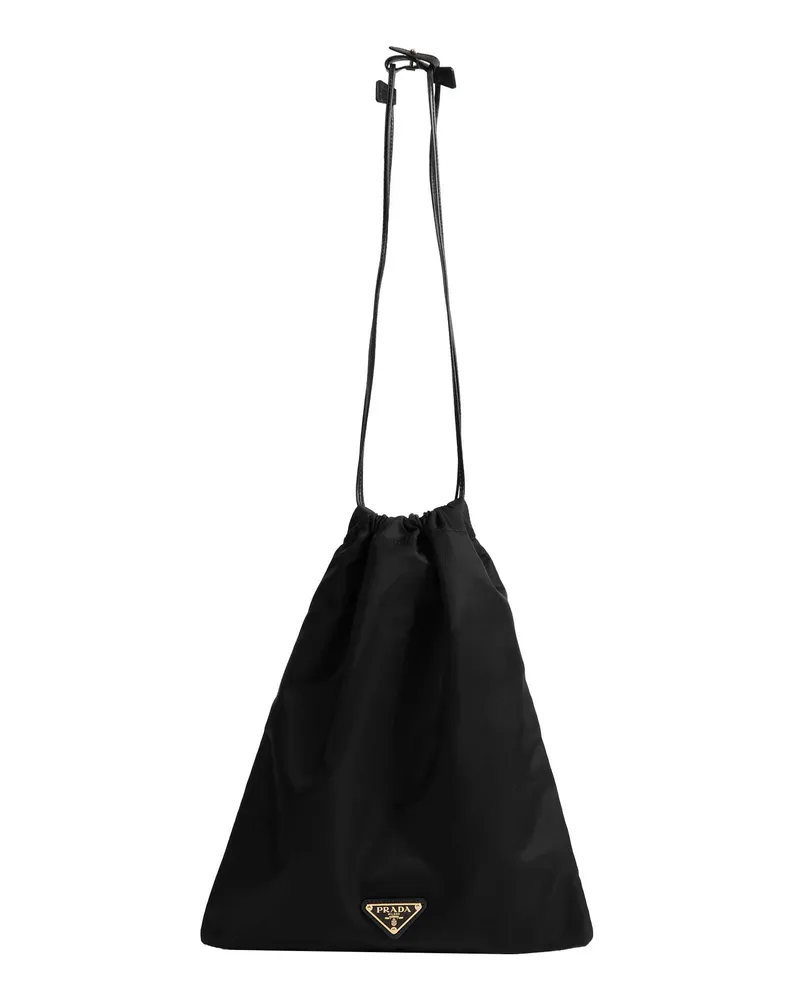 Prada Wish Re-Nylon Pouch Black