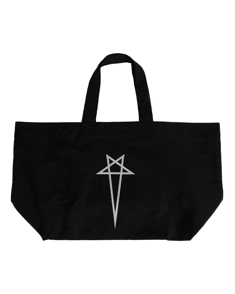 Rick Owens Temple Beach Bag Black