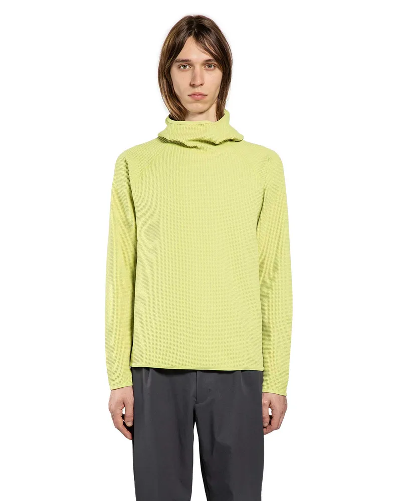 Goldwin WF Light L/S Hoodie Green