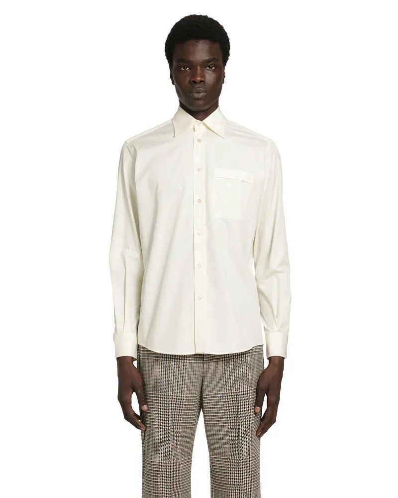 Valentino Garavani Cotton Shirt Off-white