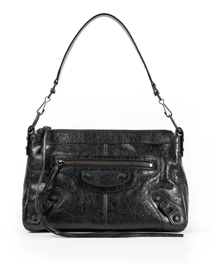 Balenciaga Le City Moto Small Black