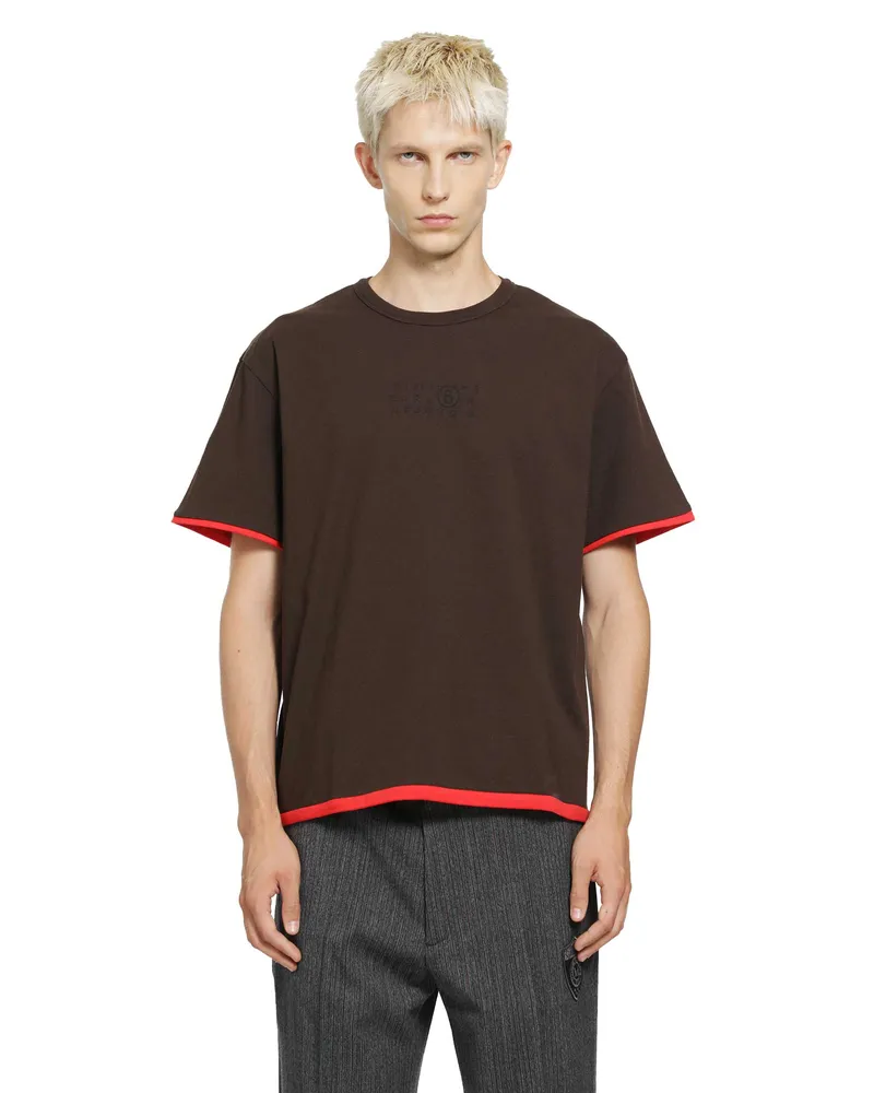 Maison Margiela Reversible T-Shirt Brown