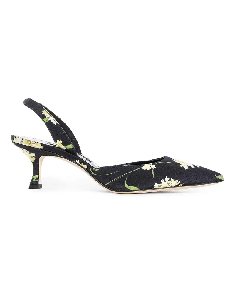 Manolo Blahnik Carolyne Slingback Pumps Black
