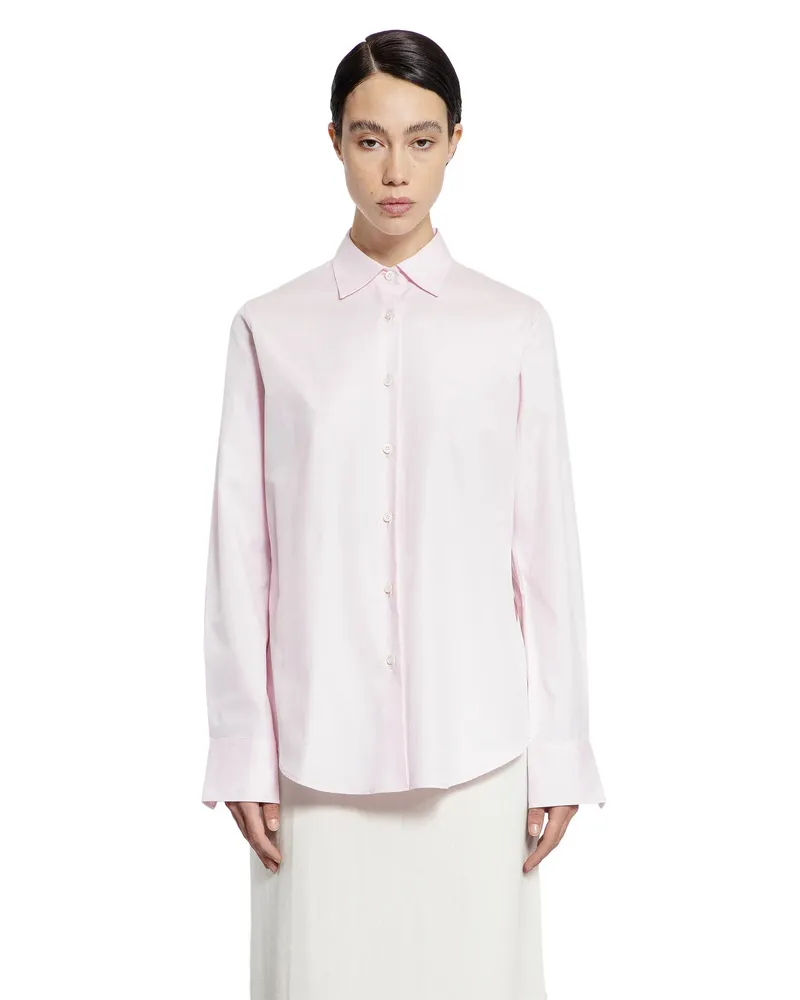 Prada Camicia in cotone Oxford Pink