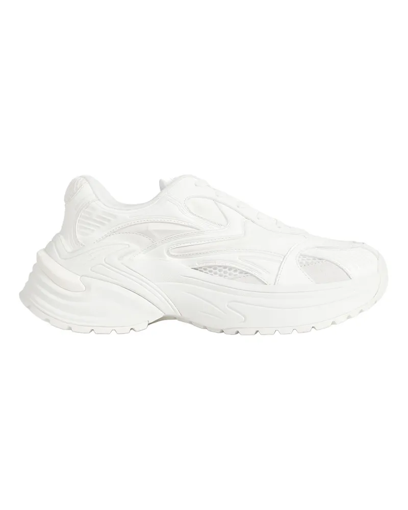 Emporio Armani Mesh Sneakers Off-white