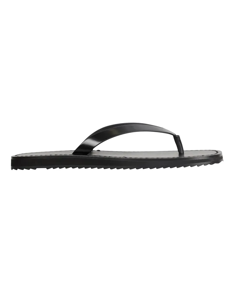The Row City Flip Flop Black