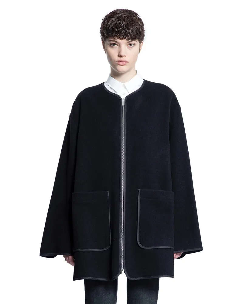 Totême Felted Wool Jacket Black