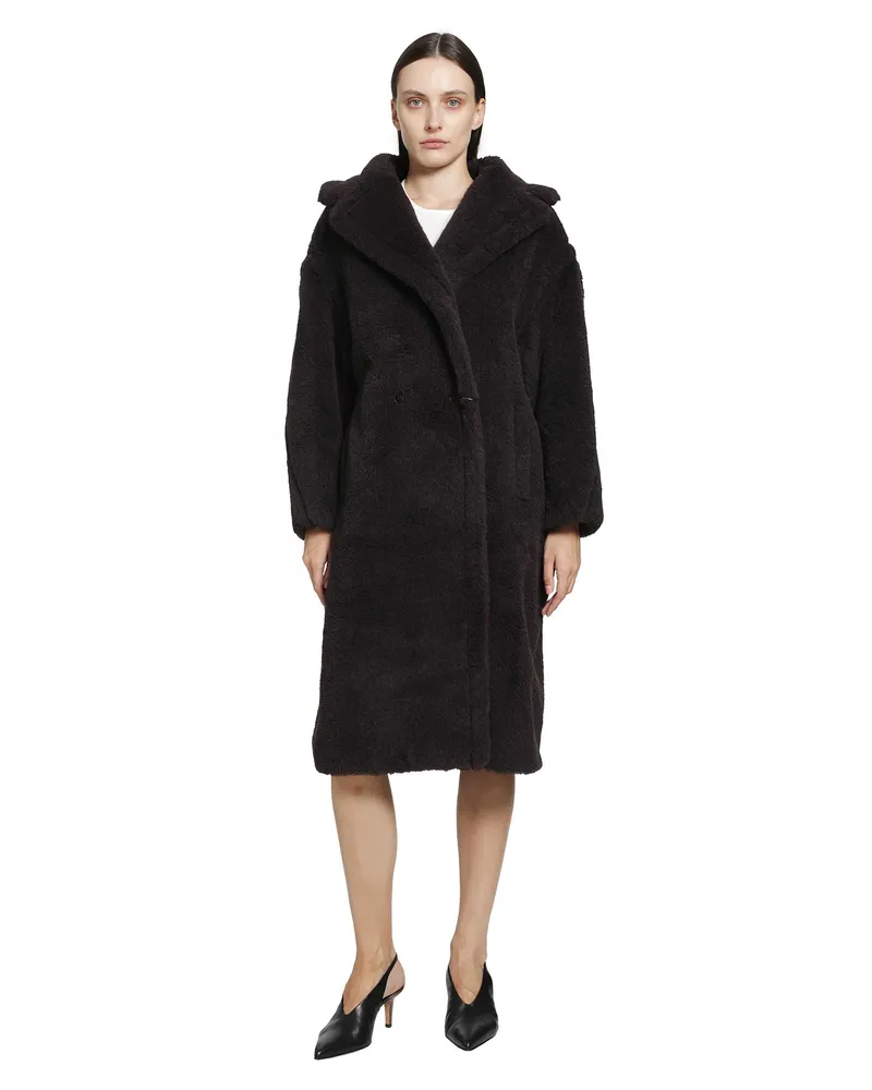 Max Mara Teddy Bear Icon Coat Brown