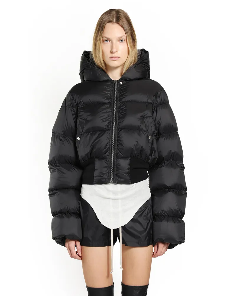 Rick Owens WOMAN BLACK JACKETS Black