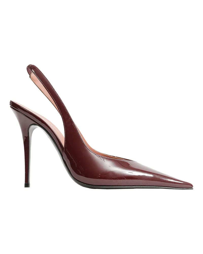 Amina Muaddi Anok Sling Pumps 105 Red