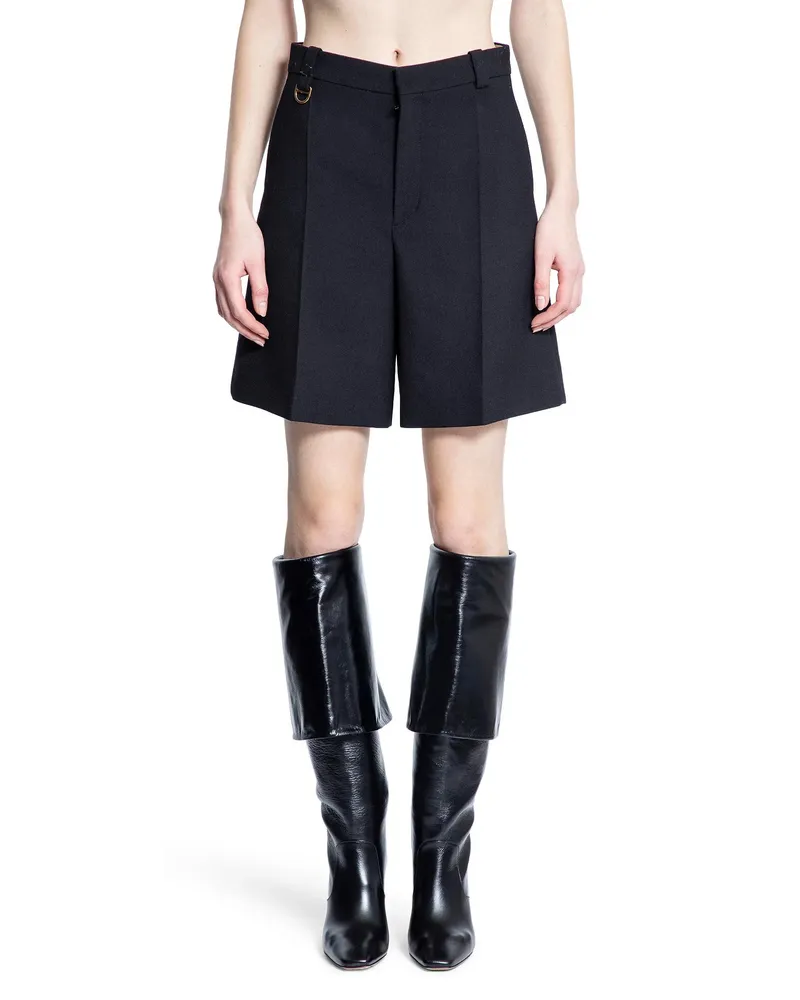 Chloé Tailored Shirts in Wool Crêpe Black