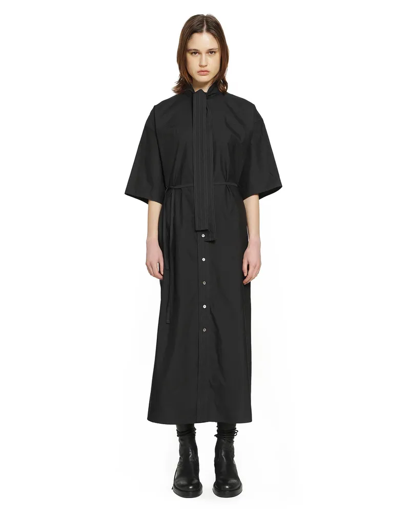 Christophe Lemaire Reversible Tube Dress Black