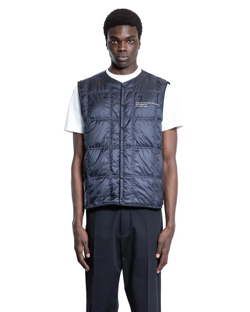 Moncler Collaborazione FRGMT Vaile Down Gilet Blue