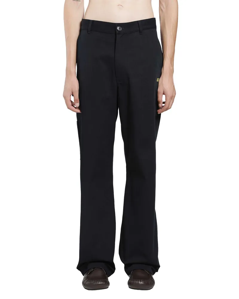 Loewe Trousers in Cotton Blue