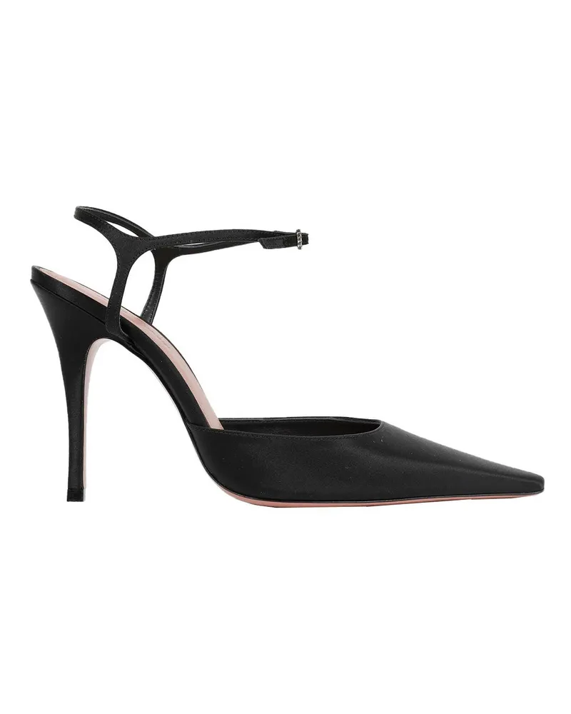 Amina Muaddi Carolyn Pumps 100 Black