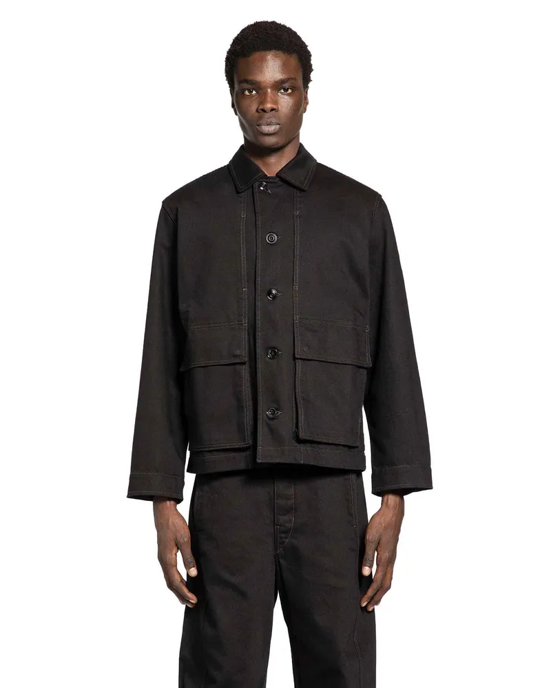 Christophe Lemaire Boxy Jacket Black