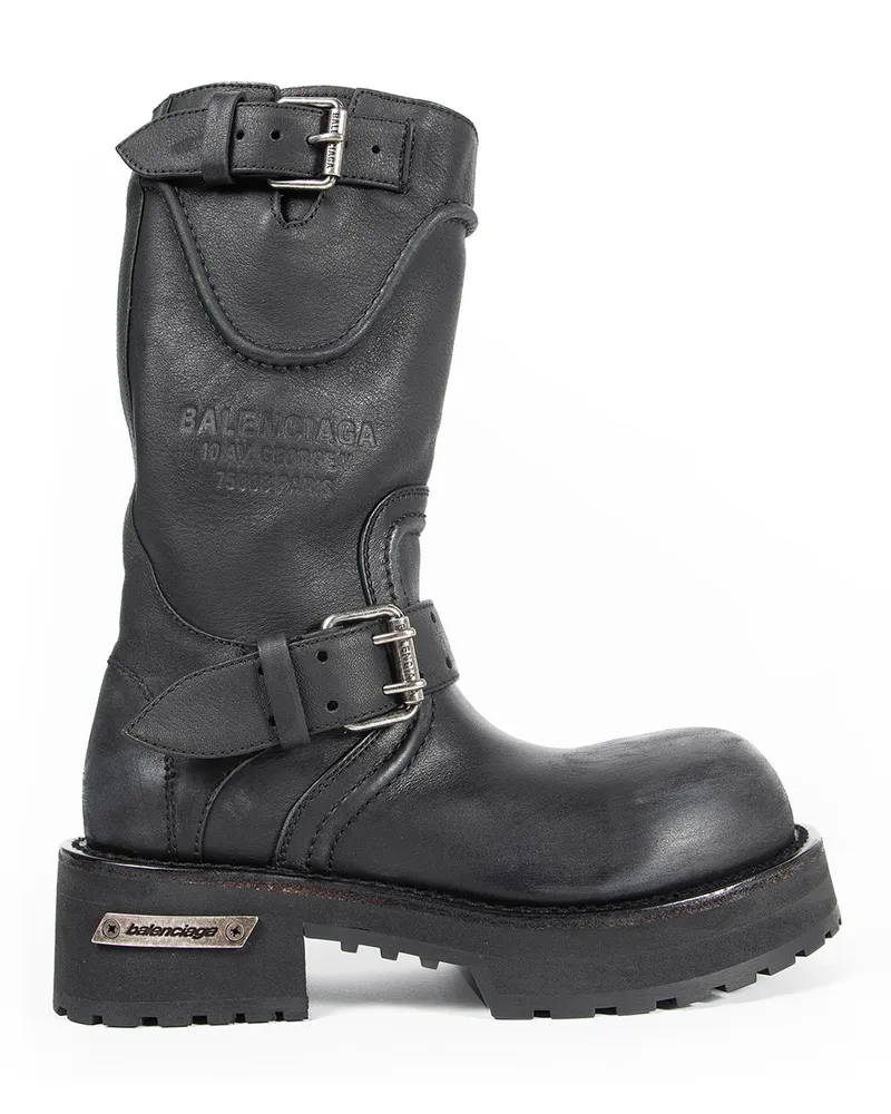 Balenciaga WOMAN BLACK BOOTS Black