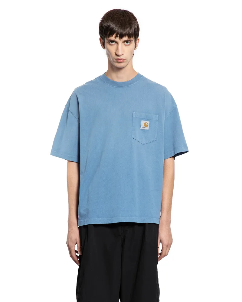 Carhartt WIP Hudson Pocket T-Shirt Blue