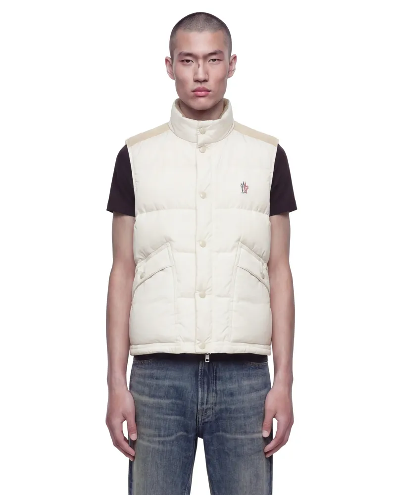 Moncler Sacis Down Gilet White