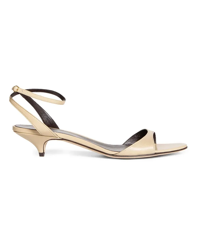 The Row Vika Kitten Heel Beige