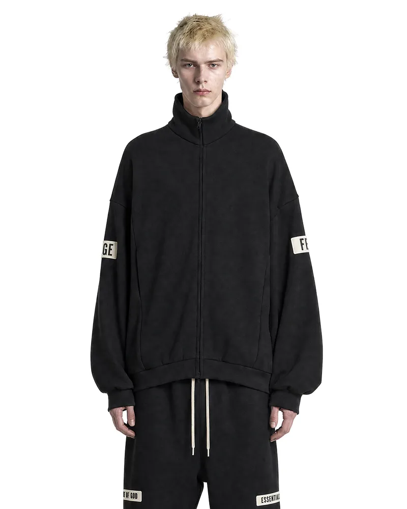 Fear of God Track Jacket Black
