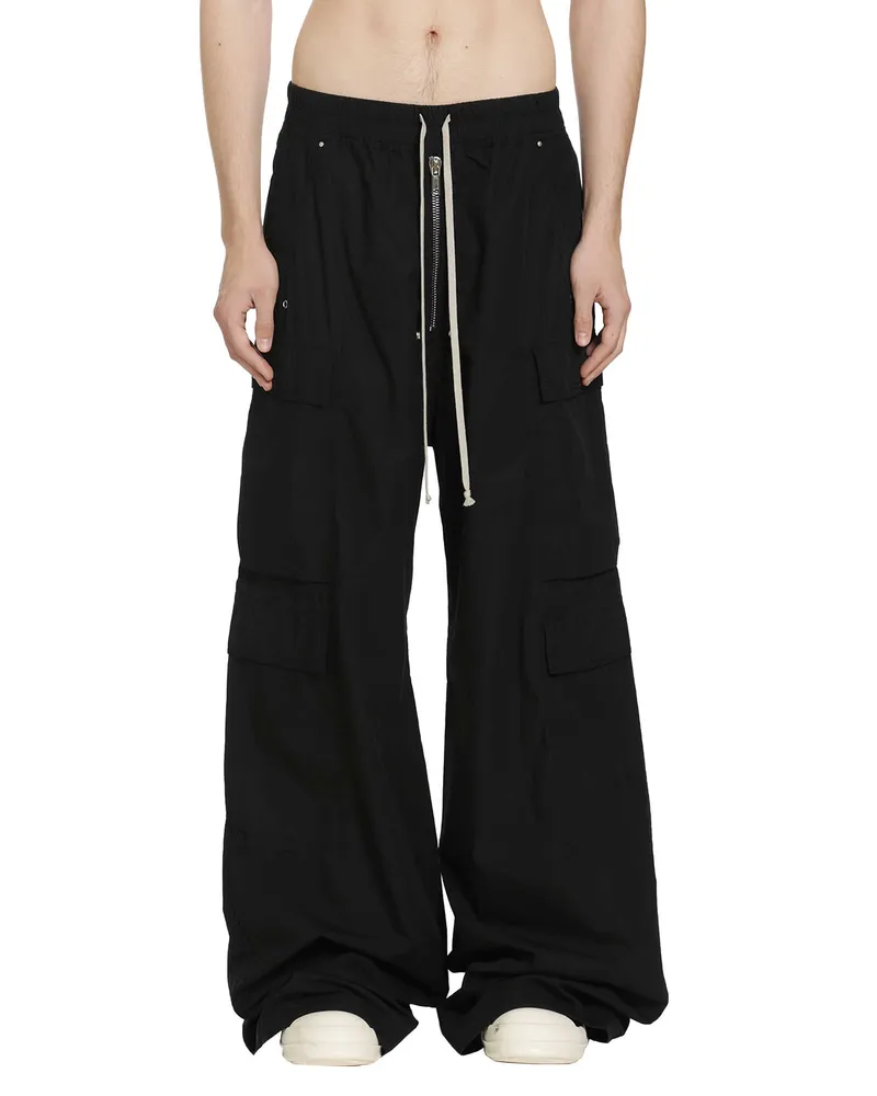 DRKSHDW by Rick Owens Temple Double Cargo Jumbo Belas Black