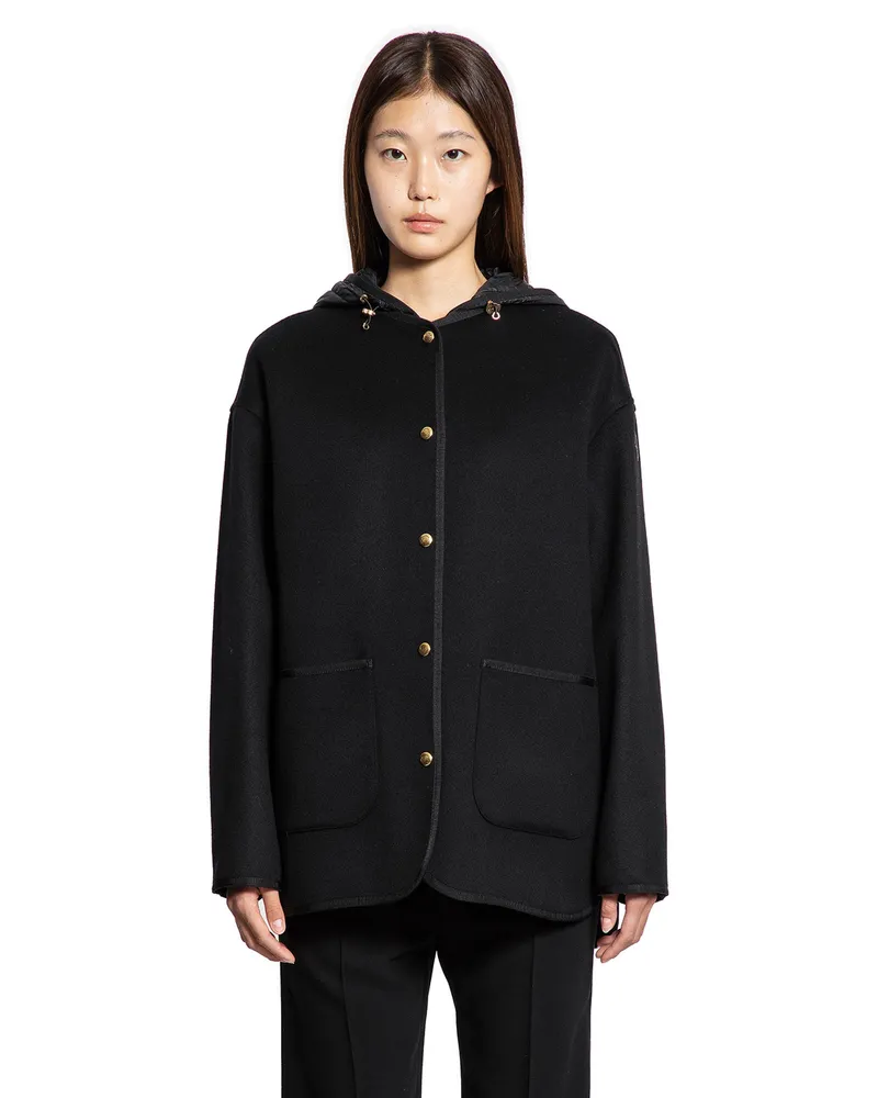 Moncler Reposse Short Jacket Black