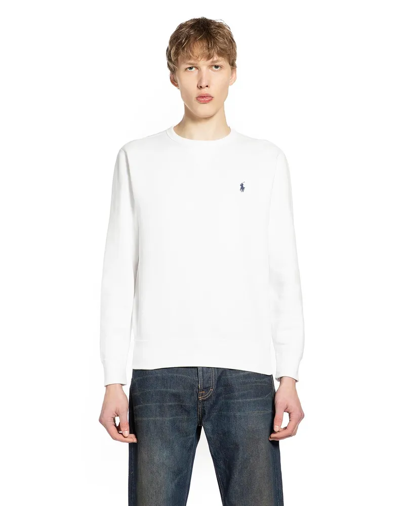 Ralph Lauren The Rl Fleece Sweatshirt White
