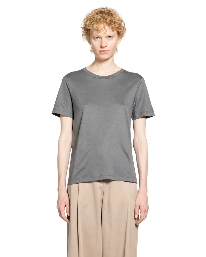 Max Mara WOMAN GREY SHIRTS Grey