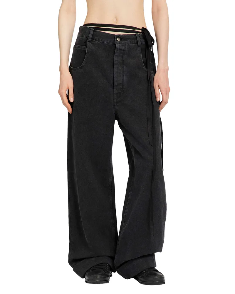 Ann Demeulemeester Kristel 5 Pocket High Comfort Jeans Grey