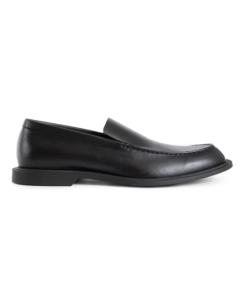 The Row Nic Loafers Black