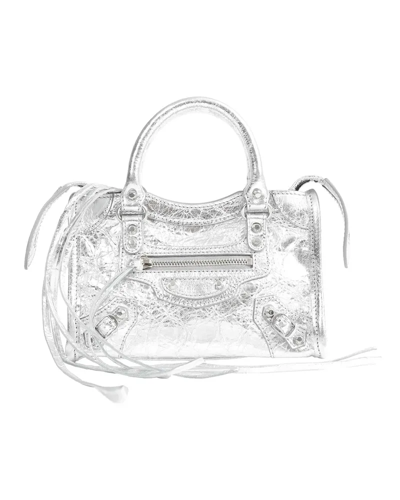 Balenciaga Le City Nano Bag Silver