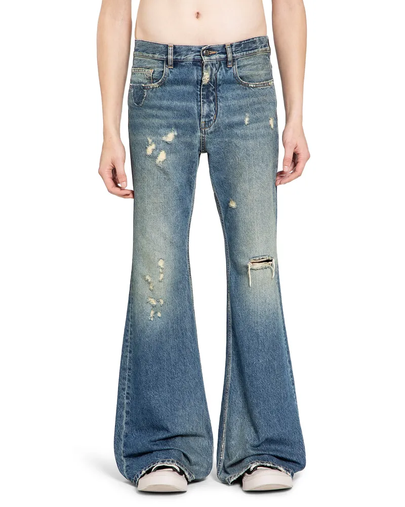 Ann Demeulemeester Hamo Bootcut Jeans Blue