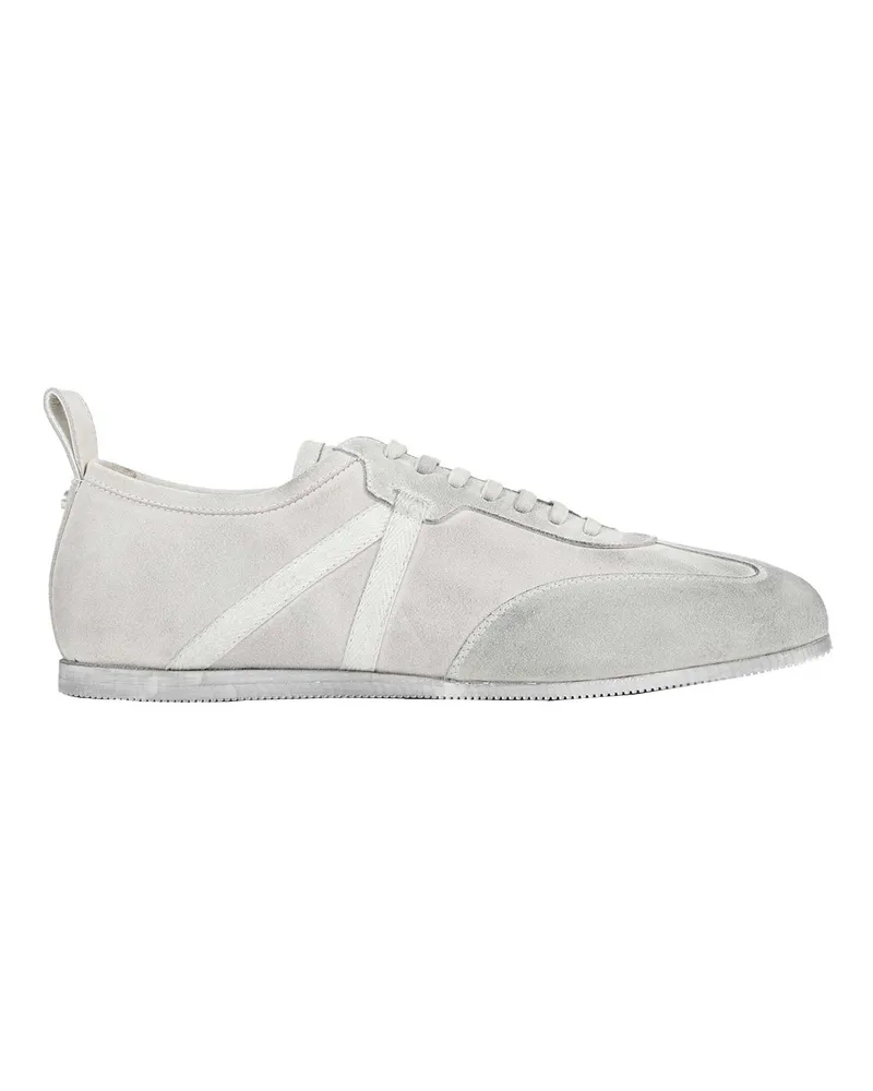 Ann Demeulemeester Siru Low-Top Boxing Sneakers Off-white